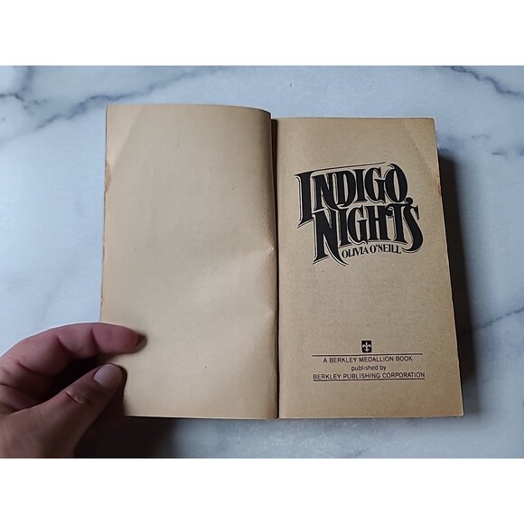 Indigo Nights By Olivia O'Neill  Paperback - Picture 3 of 10